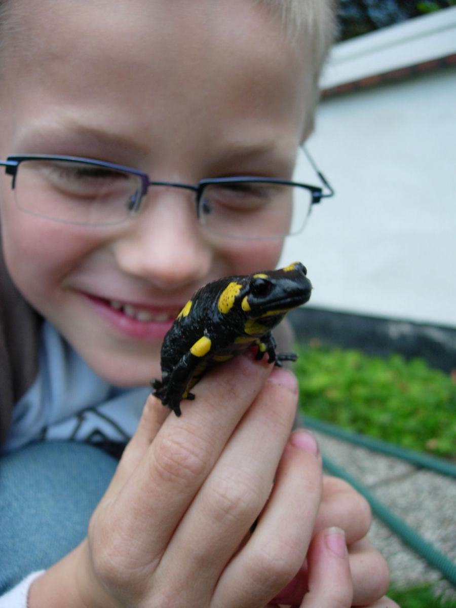 Kind-mit-Salamander